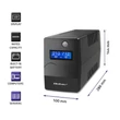 Kép 4/12 - Qoltec Line Interactive UPS 650VA LCD kijelzővel
