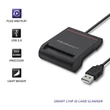 Kép 5/7 - Qoltec Smart ID chipkártya-olvasó fekete színben