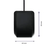 Kép 4/4 - Qoltec 28dBi kültéri GPS antenna fekete színben