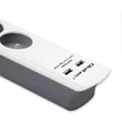 Kép 7/13 - Qoltec túlfeszültségvédő elosztó 6 aljzattal és 2 USB porttal
