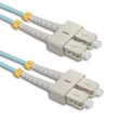 Kép 1/6 - Qoltec SC/UPC optikai szál patchcord 5m, OM4