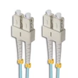 Kép 6/6 - Qoltec SC/UPC optikai szál patchcord 5m, OM4