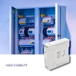 Kép 3/7 - Qoltec DIN sínre szerelhető 10W 24V tápegység fehér színben
