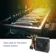 Kép 4/11 - Qoltec 1600W ATX tápegység fekete színben