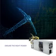 Kép 9/10 - Qoltec PCI-E tápegység 1600W ezüst színben
