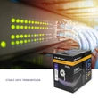 Kép 4/6 - Qoltec CAT6 UTP hálózati kábel 305m szürke színben