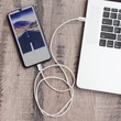 Kép 3/9 - Qoltec USB 2.0 típusú C kábel 1,5m fehér színben