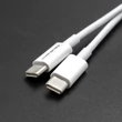 Kép 6/9 - Qoltec USB 2.0 típusú C kábel 1,5m fehér színben
