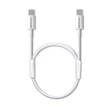 Kép 7/9 - Qoltec USB 2.0 C kábel 1m fehér színben