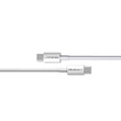 Kép 8/9 - Qoltec USB 2.0 C kábel 1m fehér színben