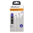 Kép 9/9 - Qoltec USB 2.0 C kábel 1m fehér színben