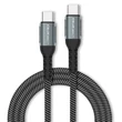 Kép 8/11 - Qoltec USB 2.0 típusú C kábel fekete színben