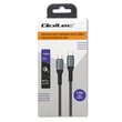 Kép 11/11 - Qoltec USB 2.0 típusú C kábel fekete színben