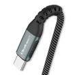 Kép 5/11 - Qoltec USB 2.0 C kábel fekete színben, 1m hosszú