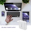 Kép 2/10 - Qoltec 96W gyors töltő USB C PD fehér színben