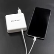Kép 9/10 - Qoltec 96W gyors töltő USB C PD fehér színben