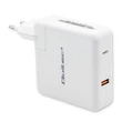 Kép 1/10 - Qoltec GaN FAST 108W fehér töltő laptophoz és okostelefonhoz