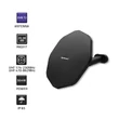 Kép 2/14 - Qoltec DVB-T2 kültéri antenna fekete színben