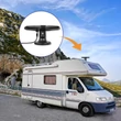 Kép 11/14 - Qoltec DVB-T2 kültéri antenna fekete színben