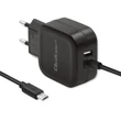 Kép 1/8 - Qoltec 17W USB és Micro USB töltő fekete színben