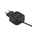 Kép 7/8 - Qoltec 17W USB és Micro USB töltő fekete színben