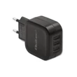 Kép 1/8 - Qoltec 17W töltő 3xUSB, fekete színben