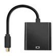 Kép 2/7 - Qoltec Micro HDMI D apa Adapter VGA anya 3.5mm Audio