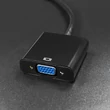 Kép 6/7 - Qoltec Micro HDMI D apa Adapter VGA anya 3.5mm Audio