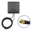 Kép 2/8 - Qoltec 4G LTE DUAL MIMO antenna 35 dBi fekete kék színben