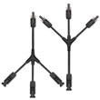 Kép 1/5 - Qoltec MC4 Y típusú napelem csatlakozó 1000V 30A