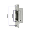 Kép 7/8 - Qoltec elektromos zár rozsdamentes acél kivitelben