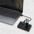 Kép 4/11 - Qoltec 2x SSD M.2 SATA dokkoló állomás fekete színben