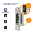 Kép 3/8 - Qoltec elektromos zár rozsdamentes acél kivitelben