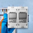 Kép 2/9 - Qoltec egyfázisú elektronikus energiafogyasztás mérő LCD kijelzővel