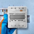 Kép 2/9 - Qoltec háromfázisú elektronikus energiafogyasztásmérő LCD kijelzővel