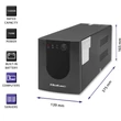 Kép 4/11 - Qoltec Szünetmentes tápegység UPS Line Interactive 1200VA