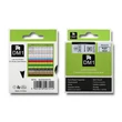 Kép 4/9 - Qoltec DYMO D1 45803 címke kazetta fehér/fekete