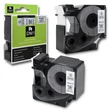 Kép 5/11 - Qoltec DYMO D1 53713, 53718 szalag fehér/fekete nyomtatással