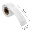 Kép 4/9 - Qoltec címkék DYMO LW-99010-hoz, 28x89 mm, 130 db