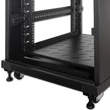 Kép 2/11 - Qoltec Rack görgő készlet zár nélkül, 4 db acél és műanyag kerék