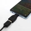 Kép 3/9 - Qoltec USB-C 3.1 adapter fekete színben