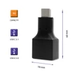 Kép 2/9 - Qoltec USB-C 3.1 adapter fekete színben