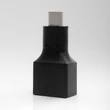 Kép 5/9 - Qoltec USB-C 3.1 adapter fekete színben