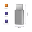 Kép 2/9 - Qoltec USB-C 3.1 adapter alumínium házban