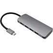 Kép 10/10 - Qoltec 5 az 1-ben USB-C hub adapter szürke színben