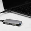 Kép 3/9 - Qoltec USB-C 3.1 hub adapter HDMI 4K VGA portokkal