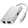 Kép 1/12 - Qoltec USB-C 3.1 hub adapter 4 porttal ezüst színben