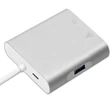 Kép 10/12 - Qoltec USB-C 3.1 hub adapter 4 porttal ezüst színben