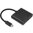 Kép 11/13 - Qoltec USB-C 3.1 3 az 1-ben hub adapter fekete színben
