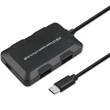 Kép 6/9 - Qoltec 5 az 1-ben USB-C hub adapter fekete színben